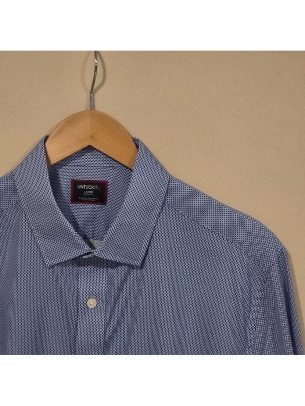 UNTUCKit Performance Regular Fit Button Down L